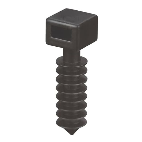 TC5358 WALL PLUG .39X..39IN BLK NYL MSNRY image 4