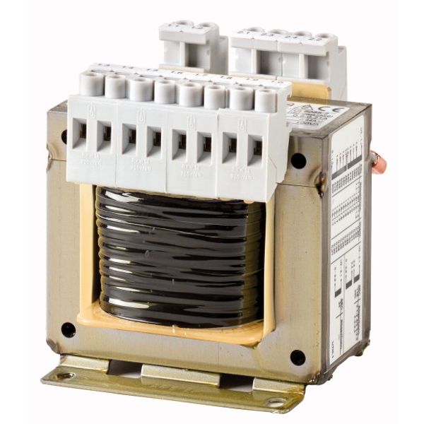 Control transformer, 0.2 kVA, Rated input voltage 208 – 600 V, Rated output voltage 2 x 115 V image 1