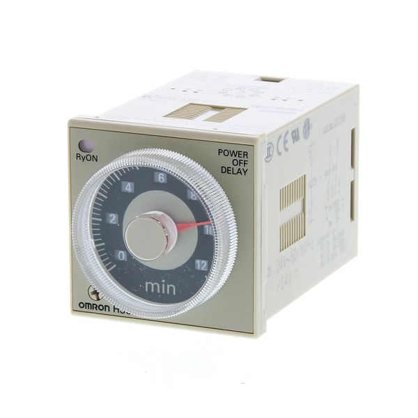 Timer, plug-in, 8-pin, 1/16DIN (48 x 48 mm), on/flicker-on/flicker-off image 4