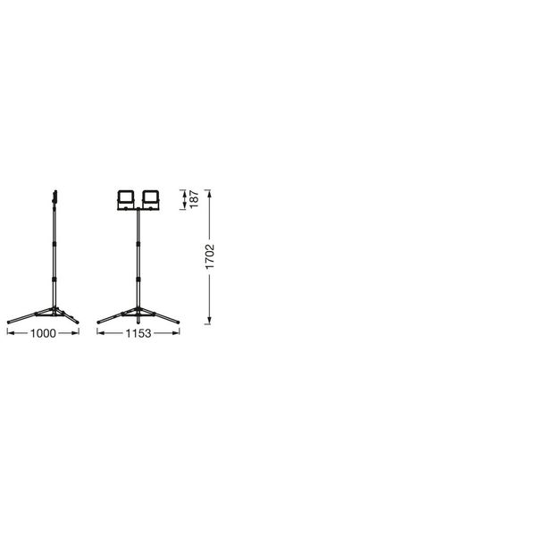 WORKLIGHT VALUE TRIPOD 2x20W 865 image 8