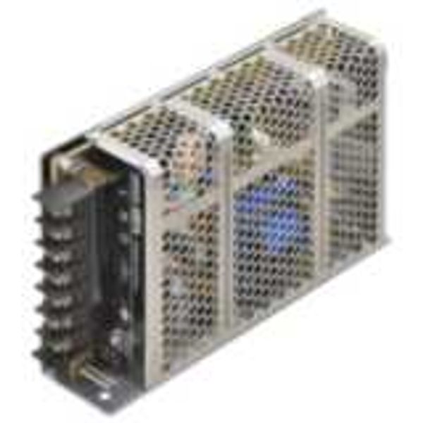 Power supply, 75 W, 100-240 VAC input, 12 VDC, 6.2 A output, Front ter image 1