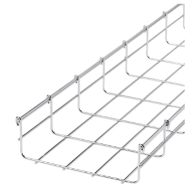 GALVANIZED WIRE MESH CABLE TRAY BFR60 - LENGTH 3 METERS - WIDTH 300MM - FINISHING: INOX 316L image 1