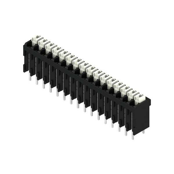 PCB terminal, 3.50 mm, Number of poles: 16, Conductor outlet direction image 2