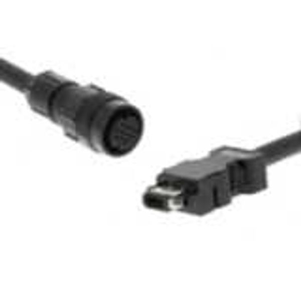 1S series servo encoder cable, 5m, 230V: 900W-1.5kW, 400V: 400W-15kW image 2