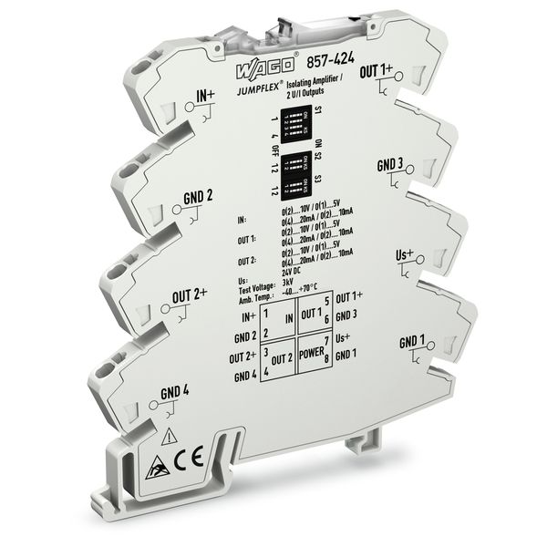 Isolation amplifier Current and voltage input signal Supply voltage: 2 image 1