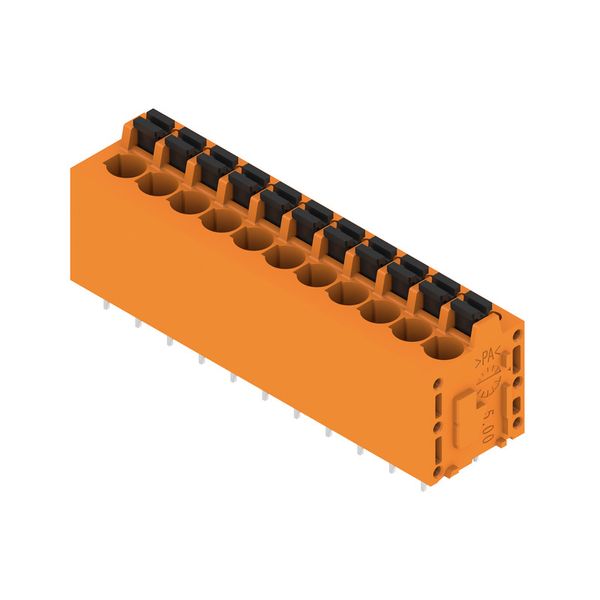 PCB terminal, 5.00 mm, Number of poles: 11, Conductor outlet direction image 2