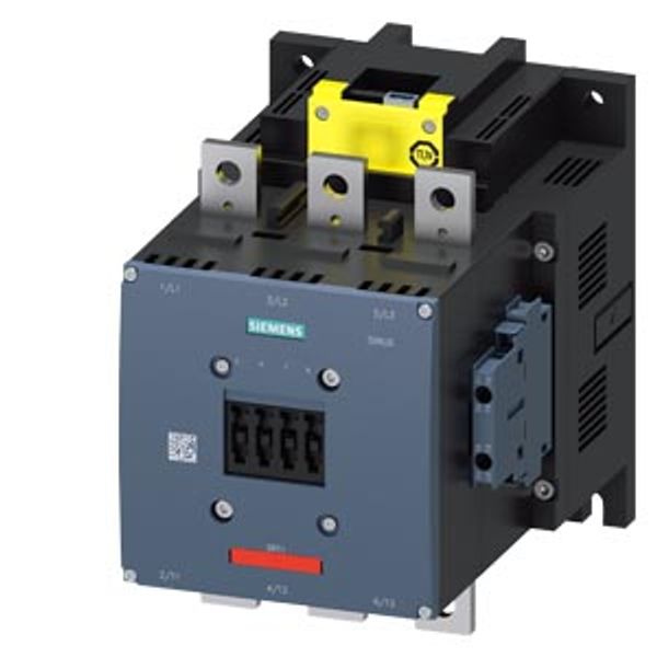 power contactor, AC-3e/AC-3 400 A, 200 kW / 400 V AC (50-60 Hz) / DC image 1