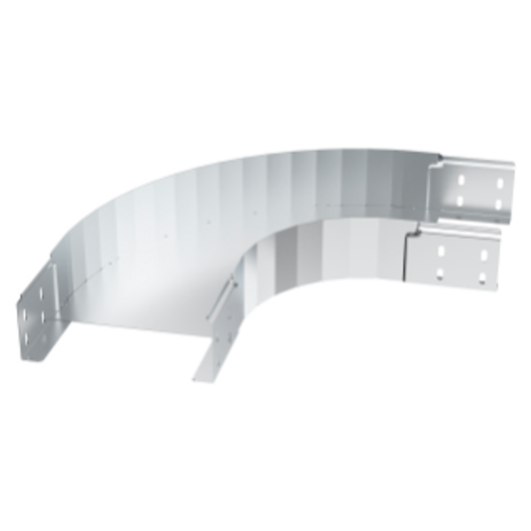 CURVE 90° - NOT PERFORATED - BRN80 - WIDTH 95MM - RADIUS 150° - FINISHING HDG image 1