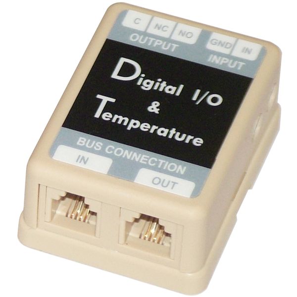 UPS sensor temperature and digital I/O RJ12 image 1