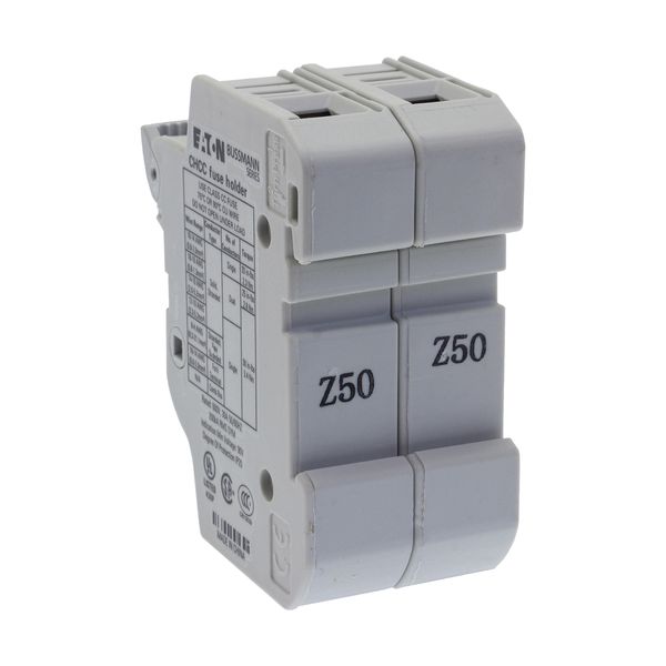 Fuse-holder, LV, 30 A, AC 600 V, 10 x 38 mm, CC, 2P, UL, DIN rail mount image 10