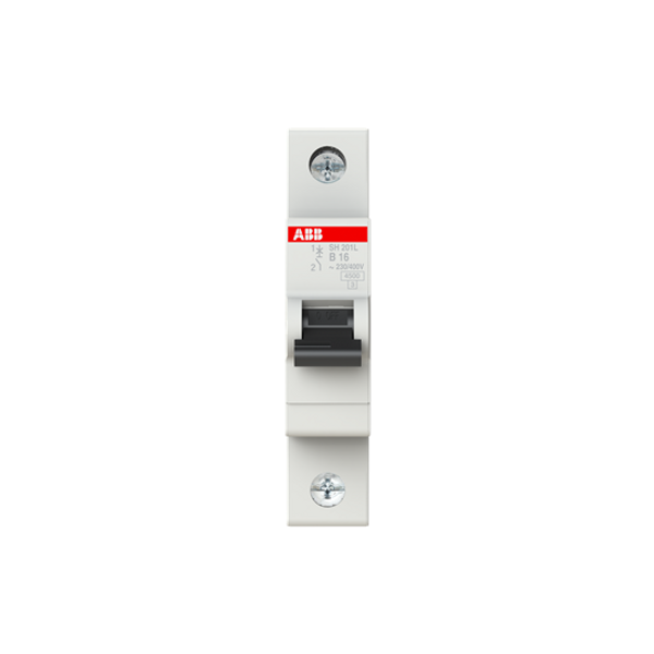 SH201L-B16 Miniature Circuit Breaker - 1P - B - 16 A image 1