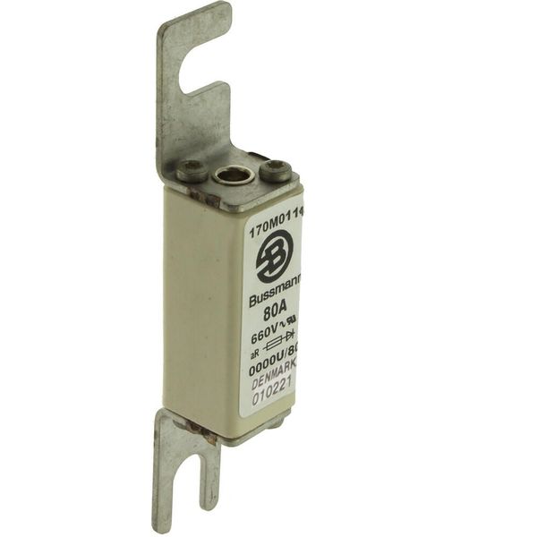 Fuse-link, high speed, 63 A, AC 660 V, size 0000, 17 x 19 x 100 mm, aR, IEC, UL image 11