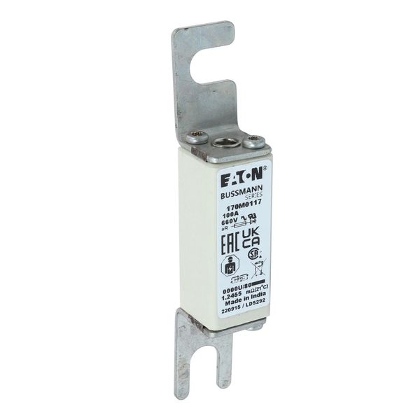 Fuse-link, high speed, 16 A, AC 660 V, size 0000, 18 x 19 x 100 mm, gR, UL, visual indicator image 17