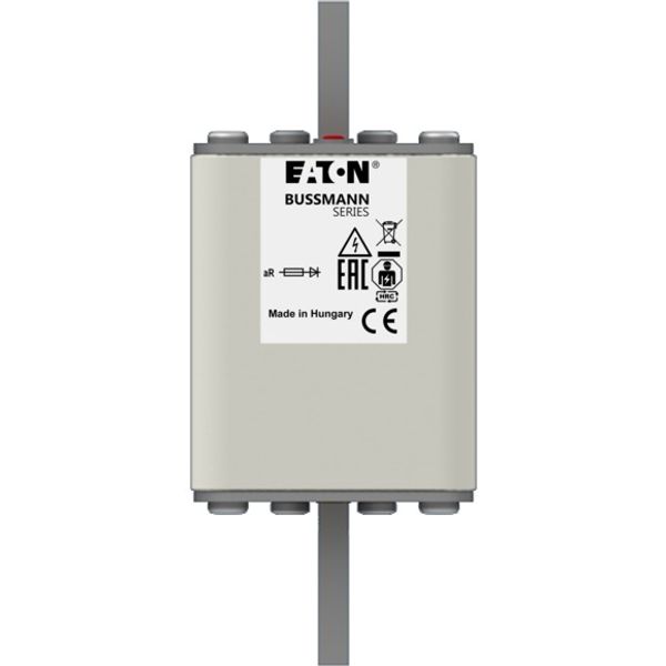 Fuse-link, high speed, 400 A, AC 1000 V, Size 2, 61 x 61 x 141 mm, aR, DIN, IEC, single indicator image 1