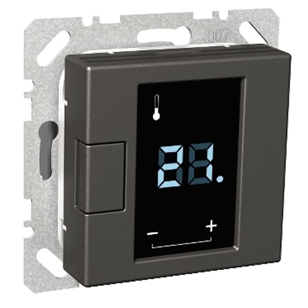 Exxact thermostat with touch display universal version anthracite image 3