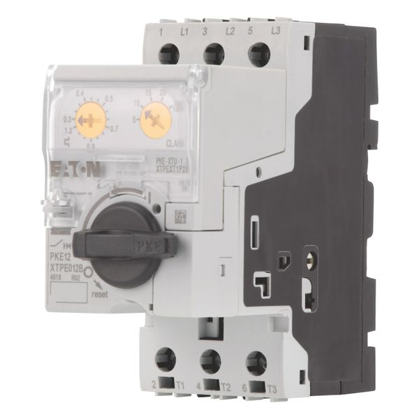 Motor-protective circuit-breaker, Complete device with standard knob, Electronic, 0.3 - 1.2 A, 1.2 A, With overload release, Screw terminals image 9