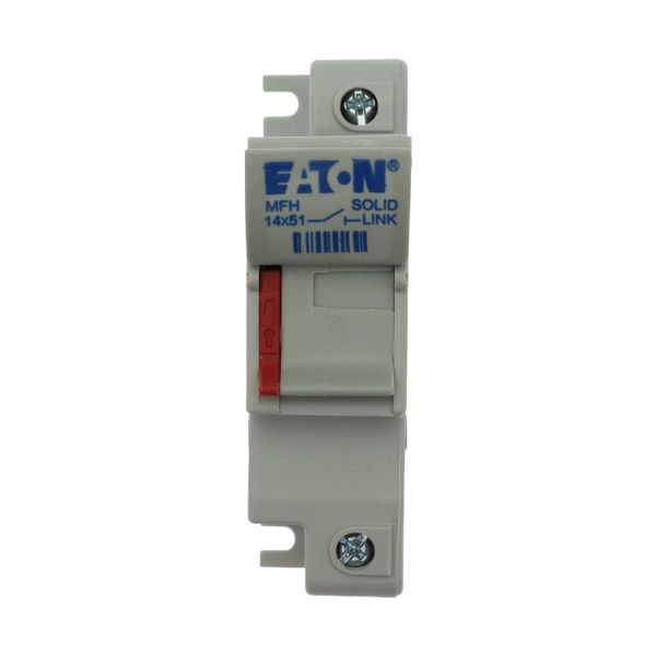 Fuse-holder, low voltage, 50 A, AC 690 V, 14 x 51 mm, Neutral, IEC image 9