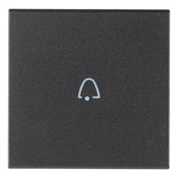Axial button 2M bell symbol grey image 1