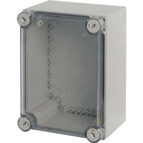 Insulated enclosure, smooth sides, HxWxD=250x187.5x150mm, NA type image 2
