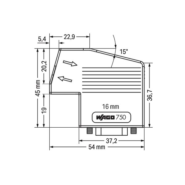 Fieldbus Connector CANopen with D-sub female connector 9-pole light gr image 7