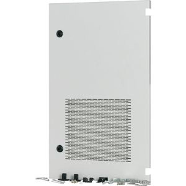 Section wide door, ventilated, right, HxW=700x425mm, IP31, grey image 4