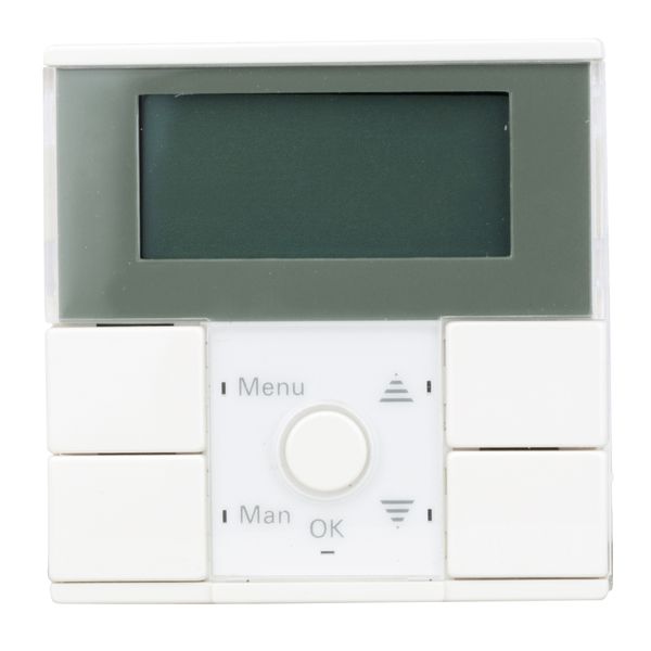 Timer module, polar white glossy, System M image 1