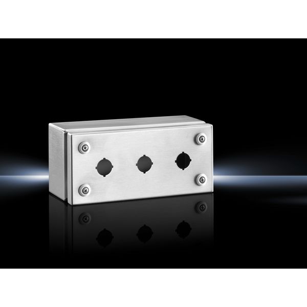 SM Switch housing, WHD: 220x100x90 mm, Stainless steel 1.4301 image 3