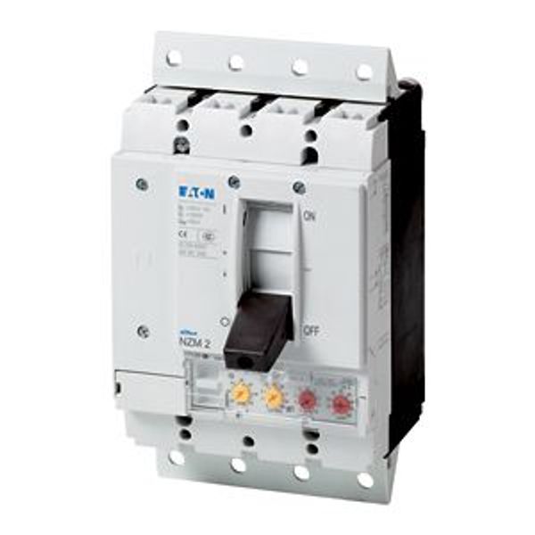 Circuit-breaker, 4 p, 160A, 100A in 4th pole, plug-in module image 4