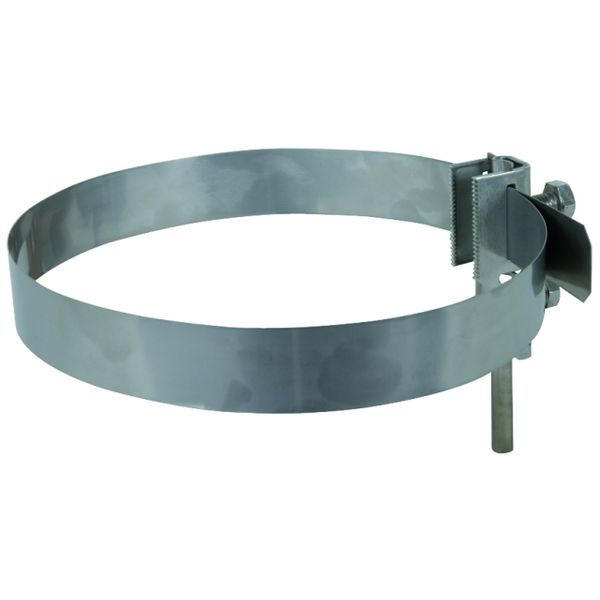 BS pipe clamp with tines D 27-168m w. connection f. Rd 6-8/10 or 4-50m image 1