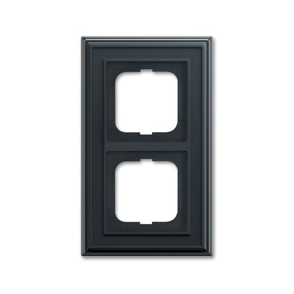 1722-831 Cover Frame Busch-dynasty® Anthracite image 1
