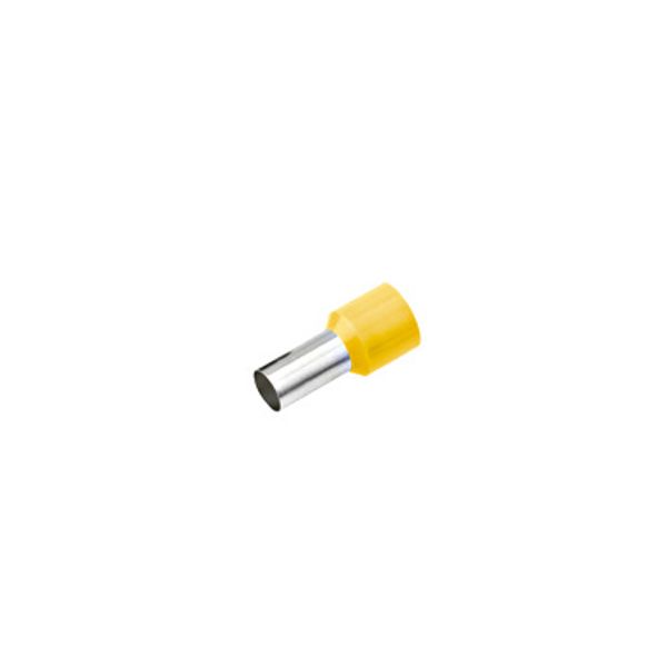 Wire ferrule isolated, 25mmý, L1= 22mm, yellow image 1