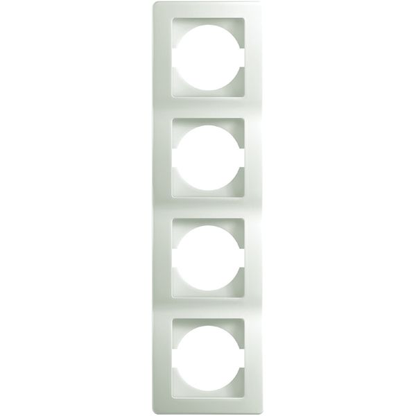 COVER PLATE EKONOMIK 4 VERT IW 4324463 image 1