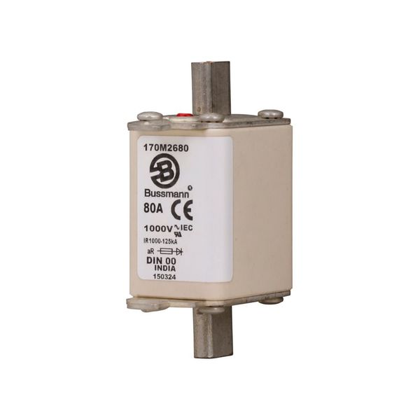 Fuse-link, high speed, 16 A, AC 660 V, DIN 0, 64 x 48 x 125 mm, aR, DIN, IEC, single indicator image 11