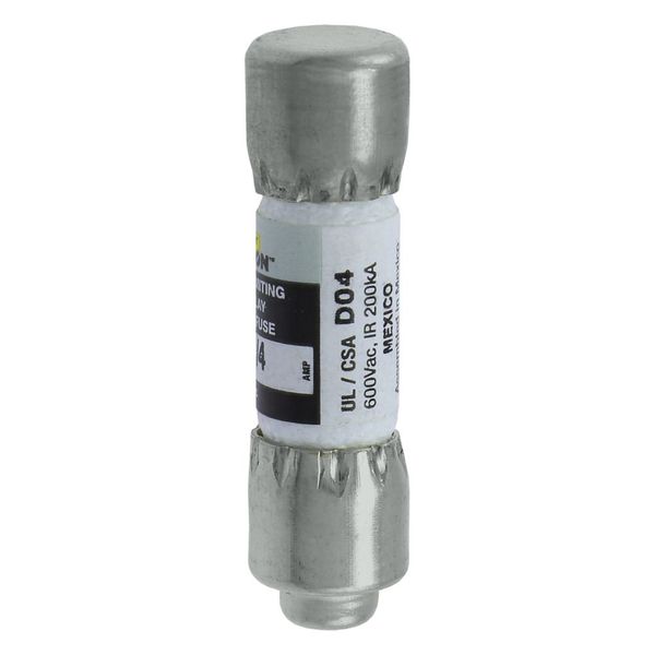 Fuse-link, LV, 0.25 A, AC 600 V, 10 x 38 mm, 13⁄32 x 1-1⁄2 inch, CC, UL, time-delay, rejection-type image 9