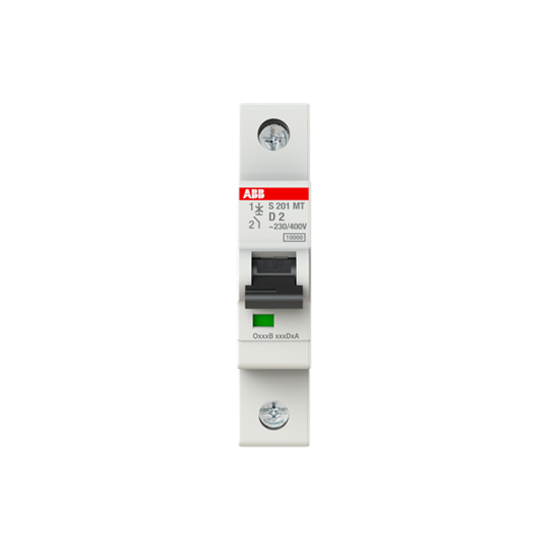 S201MT-D2 Miniature Circuit Breakers MCBs - 1P - D - 2 A image 4