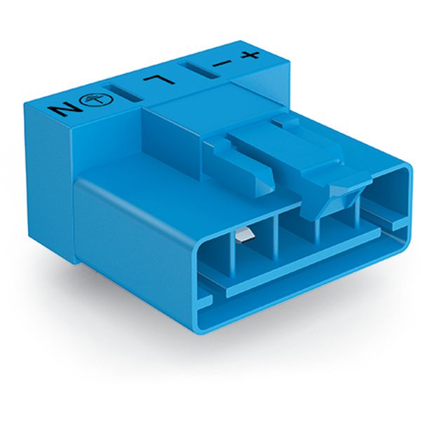 Plug for PCBs angled 5-pole blue image 3