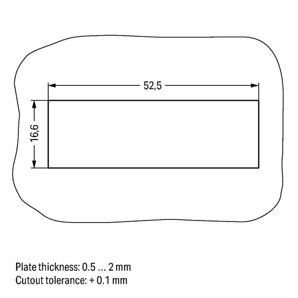 Snap-in plug 5-pole Cod. B light green image 3