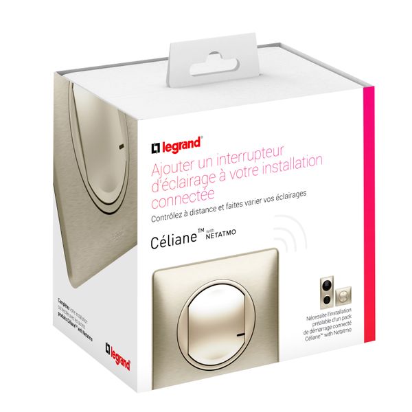 CONNECTED LIGHT DIMMER SWITCH WITHOUT NEUTRAL 5-300W BLEEDER INCLUDED CELIANE TI image 19