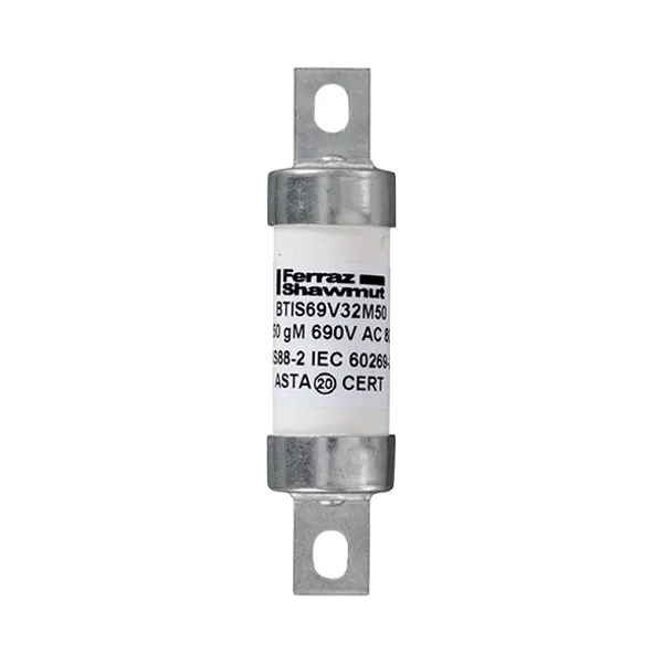 BS fuse-link IEC gM A3 690VAC 460VDC 32M50A BTIS Offset Tag image 2