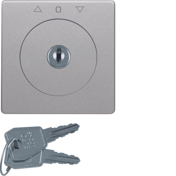 Centre plate lock + push lock funct blind switch, key remov, Q.1/Q.3,  image 1