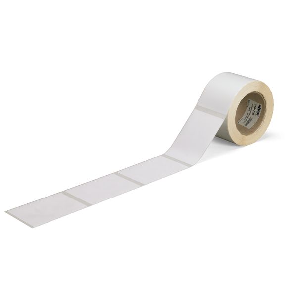 Labels for TP printers permanent adhesive white image 1