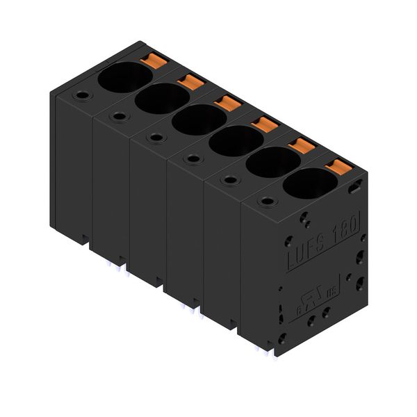 PCB terminal, 10.00 mm, Number of poles: 6, Conductor outlet direction image 2