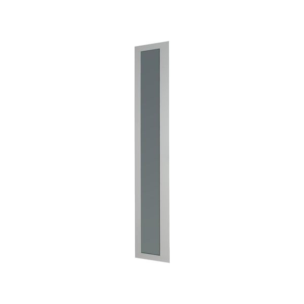 Transparent door (sheet metal), left-hinged, internal locking, IP55, HxW=1530x405mm image 2