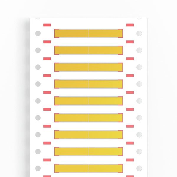 Cable coding system, 1.8 - 2.8 mm, 5.7 mm, Polyolefine, yellow image 3