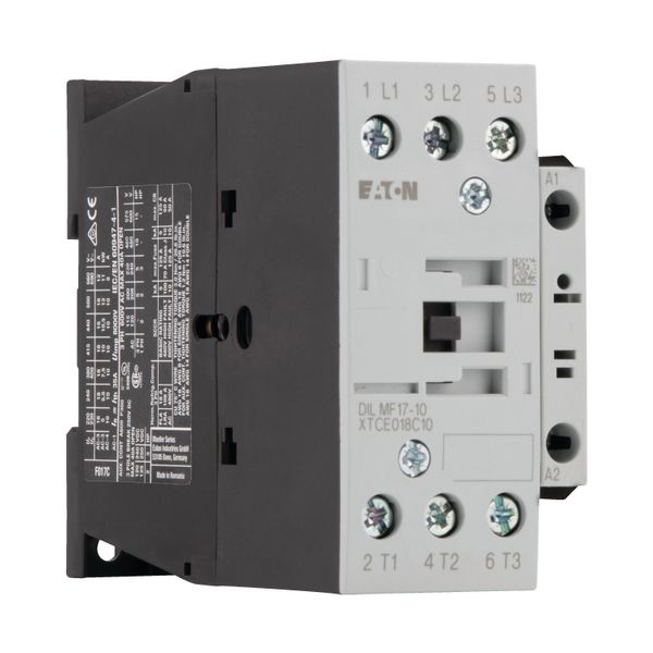 Contactors for Semiconductor Industries acc. to SEMI F47, 380 V 400 V: 18 A, 1 N/O, RAC 120: 100 - 120 V 50/60 Hz, Screw terminals image 8