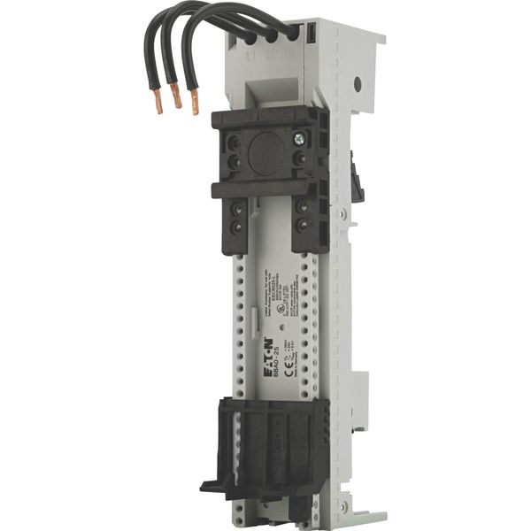 Busbar adapter, 45 mm, 25 A, DIN rail: 1, Push in terminals image 5