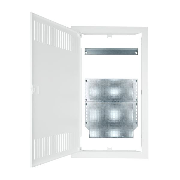 Frame, door and insert for media enclosure BK0857, 3-rows image 1