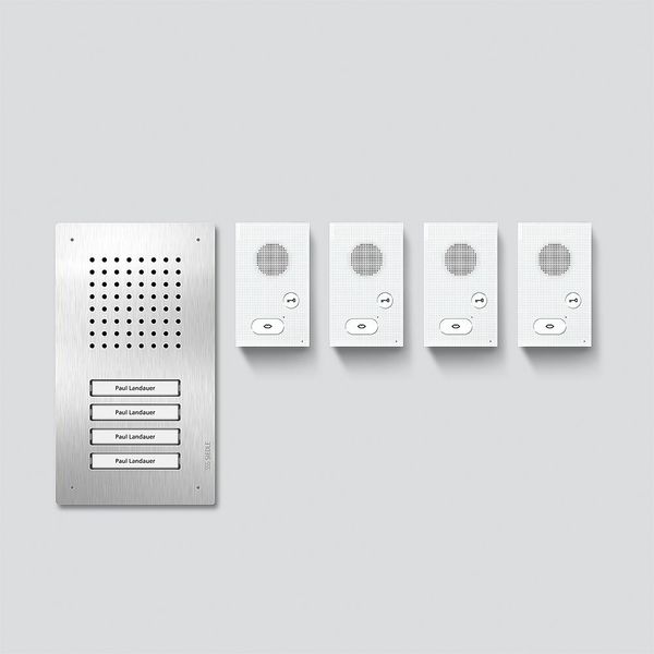 SET CLAB 850-4 E/W Audio-set Siedle Classic image 1