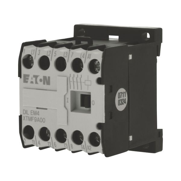 Contactor, 415 V 50 Hz, 480 V 60 Hz, 4 pole, 380 V 400 V, 4 kW, Screw terminals, AC operation image 6