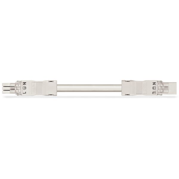 pre-assembled interconnecting cable Eca Socket/plug white image 4